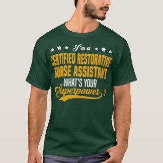 Assistentin für zertifizierte Krankenschwester T-Shirt