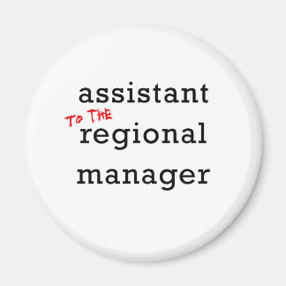 Assistentin (in die Region) Magnet