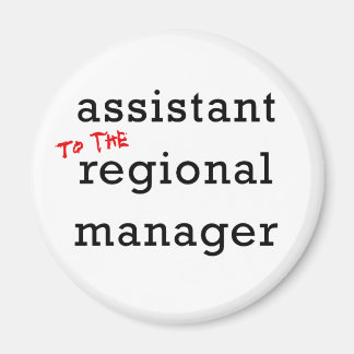 Assistentin (in die Region) Magnet