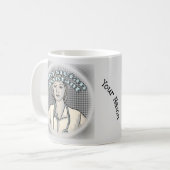 Assistentin Kaffeetasse (Vorderseite Links)