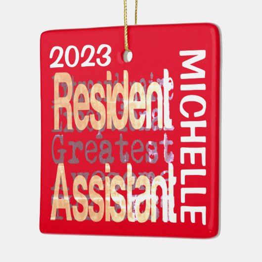 Assistenzarzt CUSTOM Keramikornament (Links)