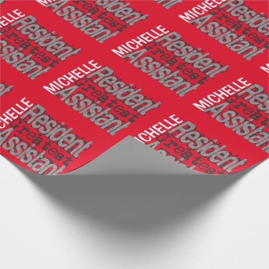 Assistenzarzt Geschenkpapier (Ecke)