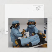 Assistenzarzt Postkarte (Vorne/Hinten)