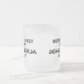 Assistenzarzt tödliches Ninja Mattglastasse (Mittel)