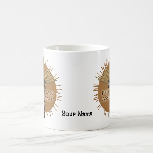 Assistenzärztin Caduceus Kaffeetasse (Mittel)