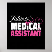 Assistenzärztin CMA Future Medical Assistant Poster (Vorne)