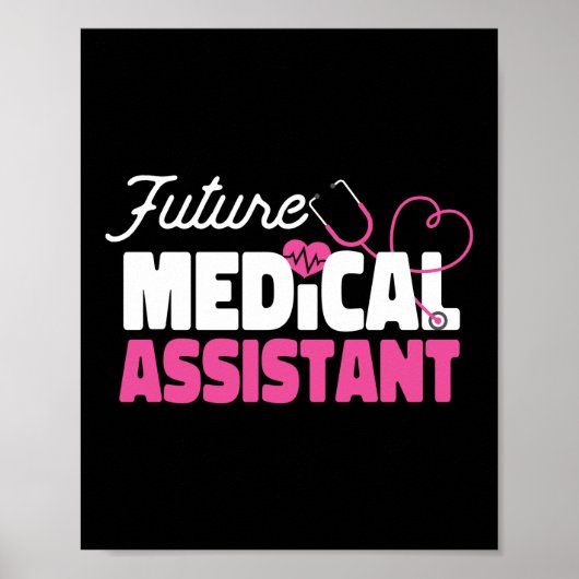Assistenzärztin CMA Future Medical Assistant Poster (Vorne)