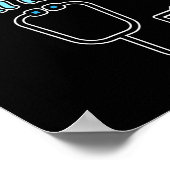 Assistenzärztin für die Ausbildung medizinischer S Poster (Ecke)