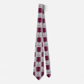 Assistenzärztin Gray Neck Tie Krawatte (Vorderseite)