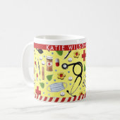 Assistenzärztin Kaffeetasse (Vorderseite Links)