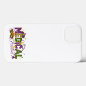 Assistenzärztin - Mardi Gras Case-Mate iPhone Hülle (Rückseite (Horizontal))