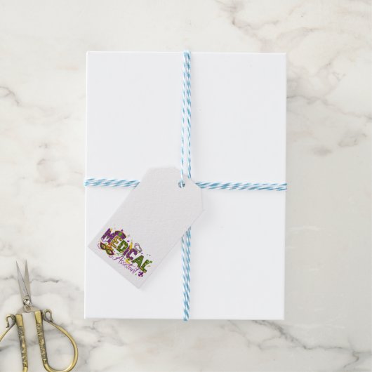 Assistenzärztin - Mardi Gras Geschenkanhänger (Mit Garn)