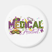 Assistenzärztin - Mardi Gras Magnet (Vorne)