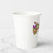 Assistenzärztin - Mardi Gras Pappbecher (Rechts)