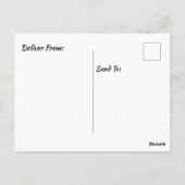 Assistenzärztin - Mardi Gras Postkarte (Rückseite)