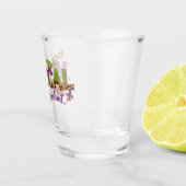 Assistenzärztin - Mardi Gras Schnapsglas (Rechts)
