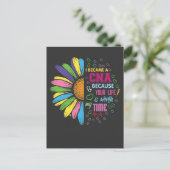 Assistenzärztin mit Zertifikat - Ihr Leben lohnt s Postkarte (Stehend Vorderseite)