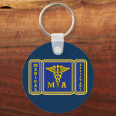 Assistenzärztin Schlüsselanhänger (Vorderseite)