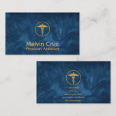 Assistenzärztin Visitenkarte (Vorne/Hinten)