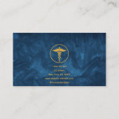 Assistenzärztin Visitenkarte (Rückseite)