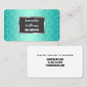 Assistenzärztin Visitenkarte (Vorne/Hinten)