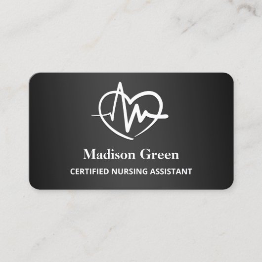 Assistenzärztin Visitenkarte (Vorderseite)