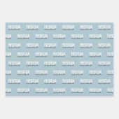 Assistenzärztlicher PA-Abschluss Geschenkpapier Set (Vorderseite 2)