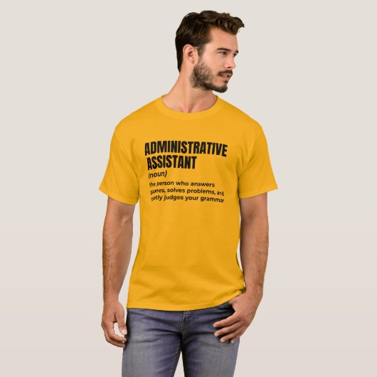 Assistenzassistent T-Shirt (Vorne ganz)