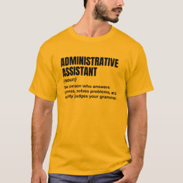 Assistenzassistent T-Shirt