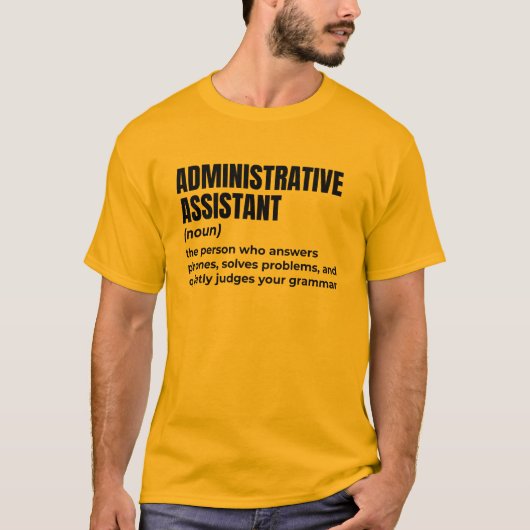 Assistenzassistent T-Shirt (Vorderseite)