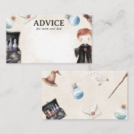 Assistenzberatung für Mama und Vater Babydusche Begleitkarte