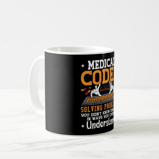 Assistenzcodierung von medizinischen Coder zur Lös Kaffeetasse (Vorderseite Links)