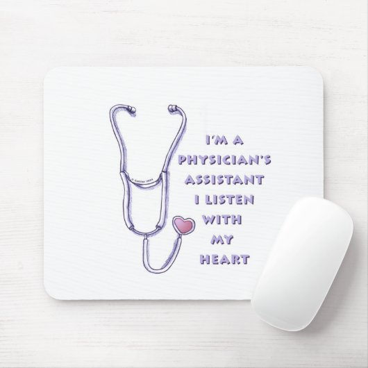 Assistenzherz Mousepad (Mit Mouse)