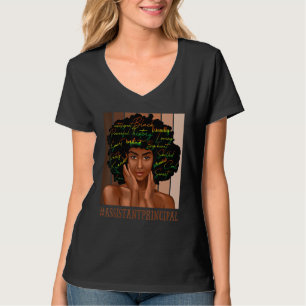 Assistenzkraft Afro American Women Bl T-Shirt
