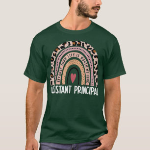 Assistenzkraft Rainbow Funny Job Title School T-Shirt