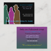 Assistenzkraft Visitenkarte (Vorne/Hinten)