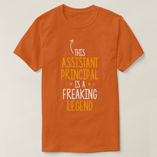 Assistenzprinzips T-Shirt (Design vorne)