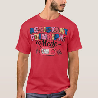 Assistenzprinzips wird für Sie Schulleiter T-Shirt