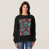Assistenzschullehrer Niedlich W Sweatshirt (Vorne ganz)