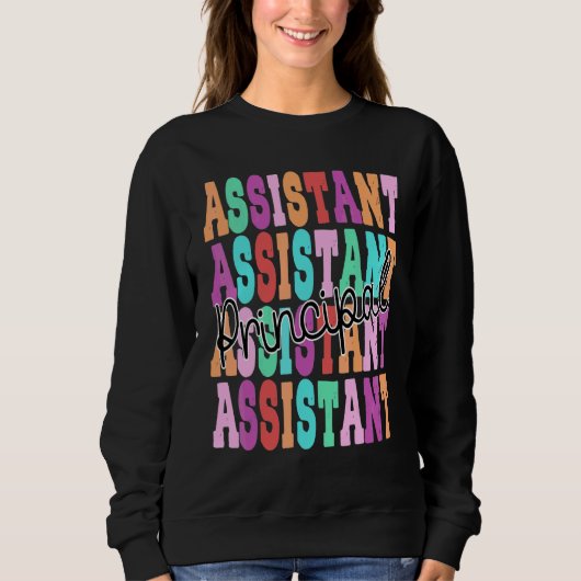 Assistenzschullehrer Niedlich W Sweatshirt (Vorderseite)