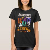 Assistenzstudio Boo Crew Lehrerstuhl T-Shirt (Vorderseite)