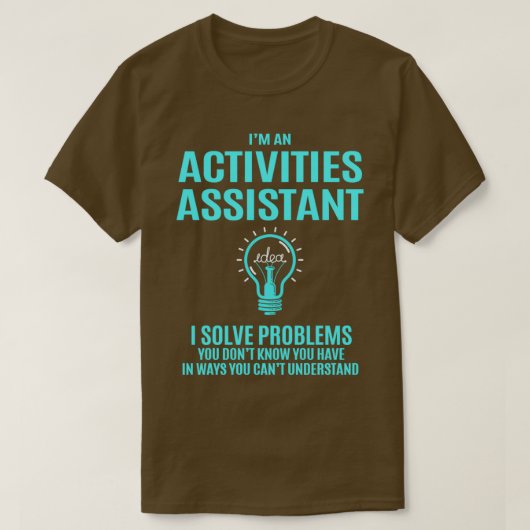 Assistenztätigkeit I T-Shirt (Design vorne)
