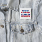 Assistenztechniker am 4. Juli Button (Beispiel)
