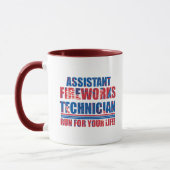 Assistenztechniker am 4. Juli Tasse (Links)