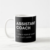 Assistenztrainer Funny Instructor Definition Kaffeetasse (Links)