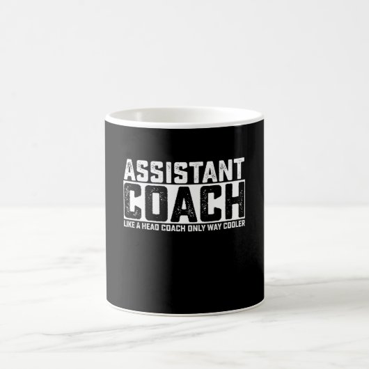 Assistenztrainer wie ein Head Coach nur sehr viel  Kaffeetasse (Mittel)