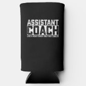 Assistenztrainer wie ein Head Coach nur sehr viel Selters Dosenkühler (Vorderseite)