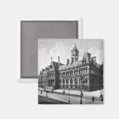 Assize Courts, Manchester, c.1910 Magnet (Vorderseite/Rückseite)