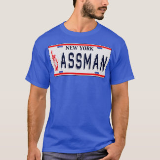 Assman License Plate T-Shirt