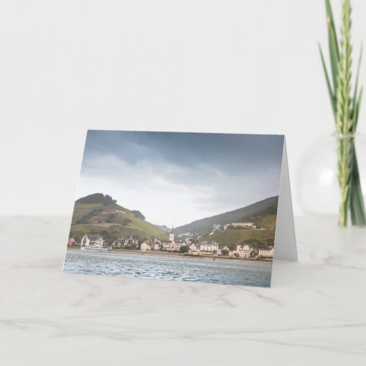 Assmannshausen am Rhein Karte (Vorderseite)